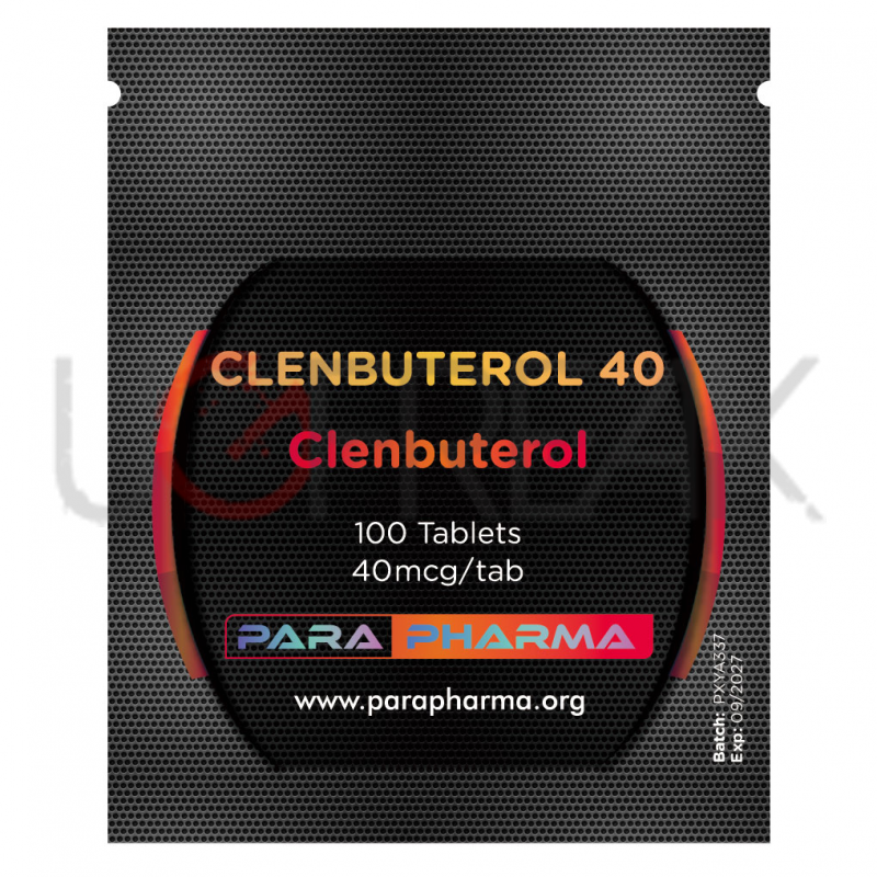 CLENBUTEROL 40 Para Pharma INTL